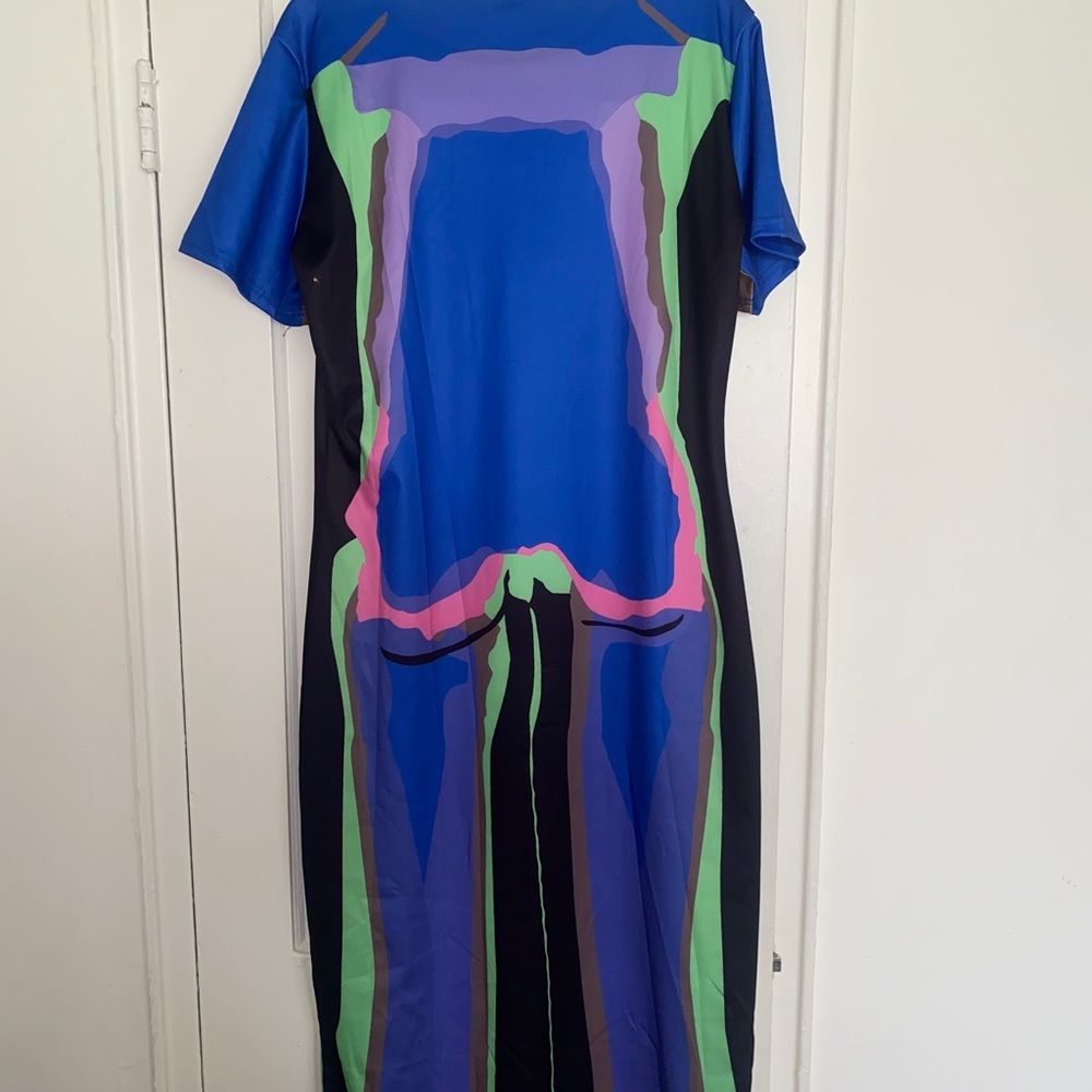 3D Body Print Dress - Picture 4 of 5